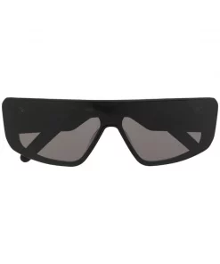 ( Nouvelle Collection ) Rick Owens Lunettes De Soleil à Monture Oversize Homme