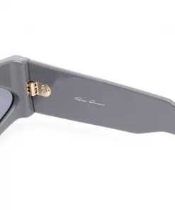 Rick Owens Lunettes De Soleil à Monture Oversize GREY/BLACK -Rick Owens Soldes 16559919 32832014 600