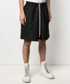 Rick Owens Short à Taille élastiquée Homme -Rick Owens Soldes 16623832 32873076 600