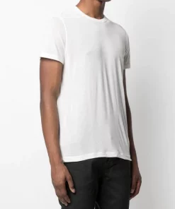 Rick Owens T-shirt à Col Rond Homme -Rick Owens Soldes 16624843 32672682 600
