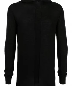 Rick Owens Hoodie Ă Coupe Mi-longue Homme