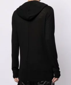 Rick Owens Hoodie à Coupe Mi-longue Homme -Rick Owens Soldes 16629284 32849890 600