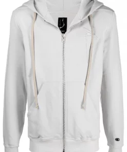 ( Positively Conscious ) Rick Owens Veste à Capuche à Lien De Resserrage Homme