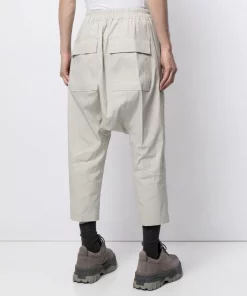 Rick Owens Pantalon Sarouel Court Homme -Rick Owens Soldes 16682229 33041994 600