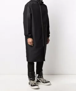 Rick Owens Duffle-coat Long 09 BLACK -Rick Owens Soldes 16780469 33295281 600