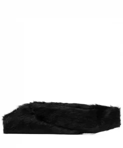 Rick Owens 09 BLACK Pochette En Fourrure Femme