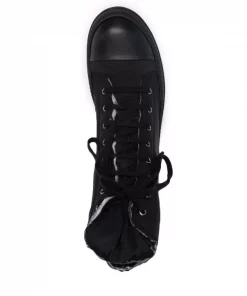Rick Owens Baskets Montantes à Design Matelassé Homme -Rick Owens Soldes 16831330 35743749 600