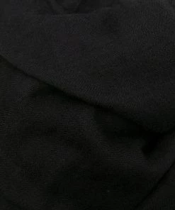 Rick Owens écharpe à Bords Francs 09 BLACK -Rick Owens Soldes 16832233 33663632 600