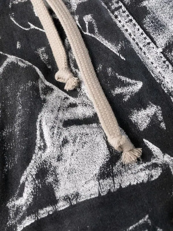 Rick Owens Pantalon Mastodon à Poches Cargo 119 MILK/BLACK 8 Rick Owens Pantalon Mastodon à Poches Cargo 119 MILK/BLACK – Image 6