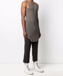 ( Nouvelle Collection ) Rick Owens Débardeur Nervuré Homme -Rick Owens Soldes 16832308 33684656 600