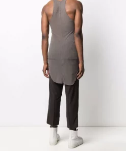 ( Nouvelle Collection ) Rick Owens Débardeur Nervuré Homme -Rick Owens Soldes 16832308 33684658 600