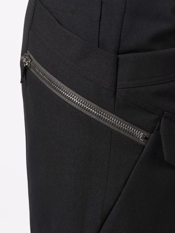 ( Nouvelle Collection ) Rick Owens Pantalon Court à Poches Multiples 09 BLACK 7 ( Nouvelle Collection ) Rick Owens Pantalon Court à Poches Multiples 09 BLACK – Image 5