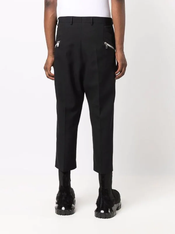 ( Nouvelle Collection ) Rick Owens Pantalon Court à Poches Multiples 09 BLACK 6 ( Nouvelle Collection ) Rick Owens Pantalon Court à Poches Multiples 09 BLACK – Image 4