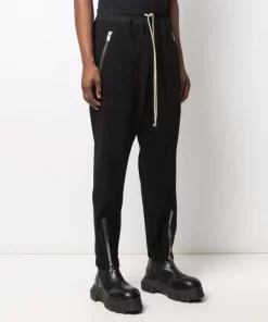 ( Positively Conscious ) Rick Owens Pantalon De Jogging à Détails De Zips Homme -Rick Owens Soldes 16832370 33671876 600