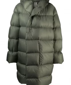 ( Nouvelle Collection ) Rick Owens Doudoune à Capuche Homme