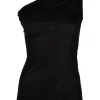 ( Nouvelle Collection ) Rick Owens Blouse Athena Drapée 09 BLACK -Rick Owens Soldes 16832588 33418521 600