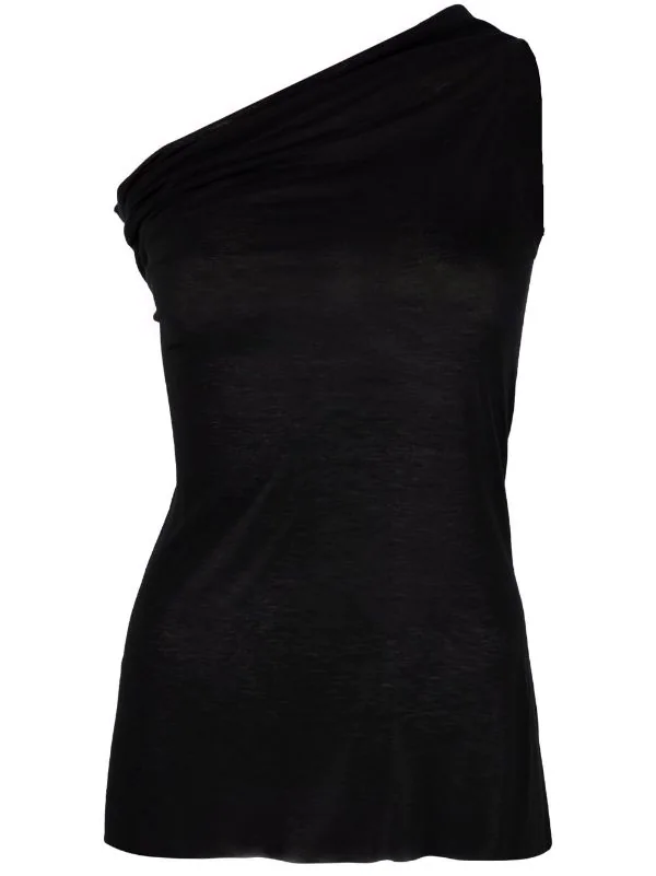 ( Nouvelle Collection ) Rick Owens Blouse Athena Drapée 09 BLACK 3 ( Nouvelle Collection ) Rick Owens Blouse Athena Drapée 09 BLACK