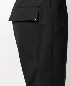 Rick Owens Pantalon Court à Lien De Resserrage Femme -Rick Owens Soldes 16832614 33373647 600