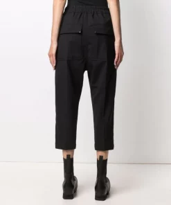 Rick Owens Pantalon Court à Lien De Resserrage Femme -Rick Owens Soldes 16832614 33373649 600