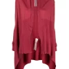 Rick Owens Cardigan à Design Drapé 73 CARNELIAN -Rick Owens Soldes 16832686 34096037 600