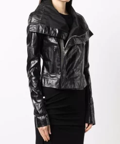 Rick Owens Veste De Moto à Empiècements Nervurés Femme 9 Rick Owens Veste De Moto à Empiècements Nervurés Femme -Rick Owens Soldes 16832706 34094932 600