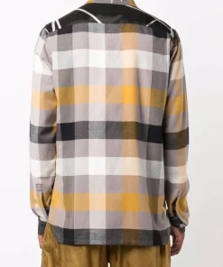 ( Nouvelle Collection ) Rick Owens Chemise Larry à Design à Empiècements Homme -Rick Owens Soldes 16859889 33790872 600