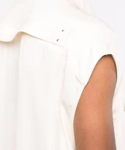 ( Nouvelle Collection ) Rick Owens Surchemise à Design Sans Manches Homme -Rick Owens Soldes 16859915 33785461 600