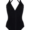 ( Nouvelle Collection ) Rick Owens 09 BLACK Maillot De Bain à Dos-nu Femme -Rick Owens Soldes 16859928 33775748 600