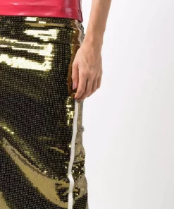 ( Nouvelle Collection ) Rick Owens Jupe Crayon AI à Sequins Femme -Rick Owens Soldes 16859956 33783928 600