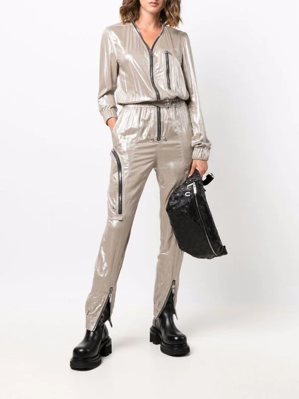 ( Nouvelle Collection ) Rick Owens Combinaison Bauhaus Larry 98 WARM SILVER 4 ( Nouvelle Collection ) Rick Owens Combinaison Bauhaus Larry 98 WARM SILVER â Image 2