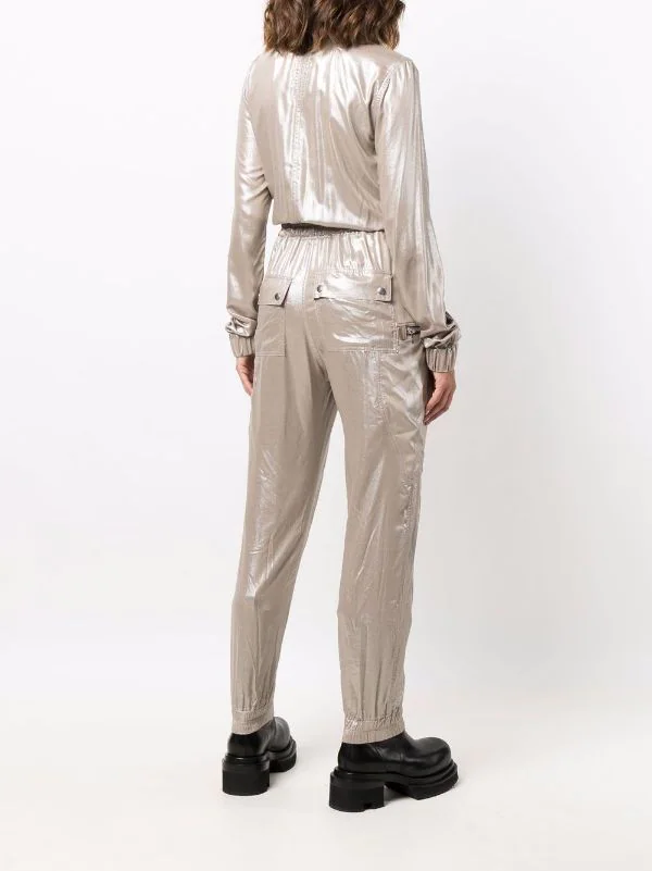 ( Nouvelle Collection ) Rick Owens Combinaison Bauhaus Larry 98 WARM SILVER 6 ( Nouvelle Collection ) Rick Owens Combinaison Bauhaus Larry 98 WARM SILVER â Image 4