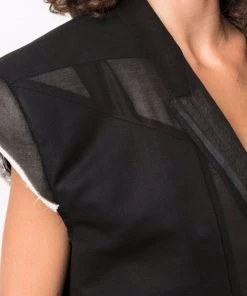 ( Nouvelle Collection ) Rick Owens Manteau SL Jumbo Tatlin Sans Manches 09 BLACK 13 ( Nouvelle Collection ) Rick Owens Manteau SL Jumbo Tatlin Sans Manches 09 BLACK -Rick Owens Soldes 16859970 33774206 600