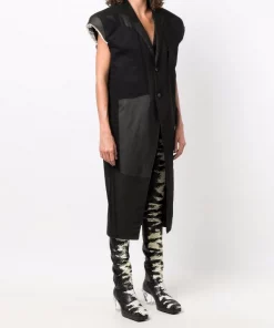 ( Nouvelle Collection ) Rick Owens Manteau SL Jumbo Tatlin Sans Manches 09 BLACK 11 ( Nouvelle Collection ) Rick Owens Manteau SL Jumbo Tatlin Sans Manches 09 BLACK -Rick Owens Soldes 16859970 33775296 600