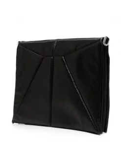 ( Nouvelle Collection ) Rick Owens 09 BLACK Sac Porté épaule Beveled Femme -Rick Owens Soldes 16860280 33772267 600