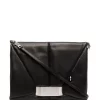 ( Nouvelle Collection ) Rick Owens 09 BLACK Sac Porté épaule Beveled Femme