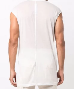 ( Nouvelle Collection ) Rick Owens T-shirt Dylan T à Col V Homme -Rick Owens Soldes 16860312 33798552 600