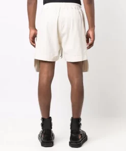( Nouvelle Collection ) Rick Owens Short Bauhaus Boxers à Poches Zippées Homme -Rick Owens Soldes 16860328 33769650 600