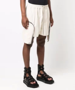 ( Nouvelle Collection ) Rick Owens Short Bauhaus Boxers à Poches Zippées Homme -Rick Owens Soldes 16860328 33769651 600