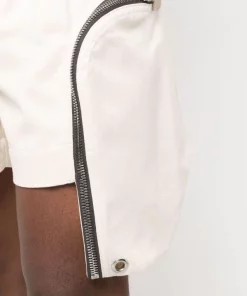 ( Nouvelle Collection ) Rick Owens Short Bauhaus Boxers à Poches Zippées Homme -Rick Owens Soldes 16860328 33770058 600
