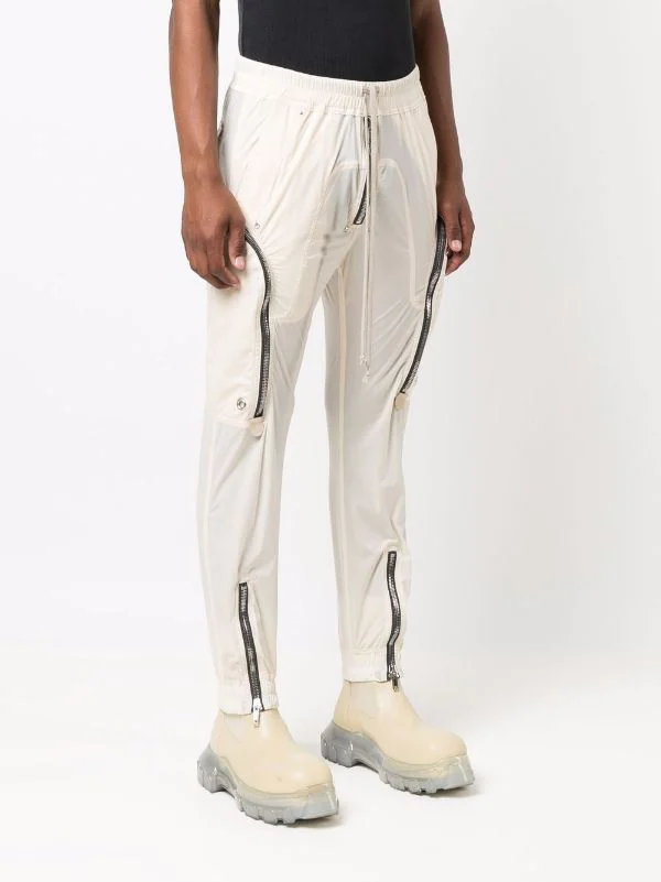 ( Nouvelle Collection ) Rick Owens 21 NATURAL Pantalon Bauhaus Cargo Fuselé Homme 5 ( Nouvelle Collection ) Rick Owens 21 NATURAL Pantalon Bauhaus Cargo Fuselé Homme – Image 3