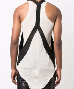 ( Nouvelle Collection ) Rick Owens Débardeur Bauhaus En Cuir 09 BLACK -Rick Owens Soldes 16860358 33787429 600