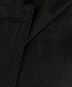 ( Nouvelle Collection ) Rick Owens 09 BLACK Manteau Lido à Taille Ceinturée Homme -Rick Owens Soldes 16860365 33788672 600