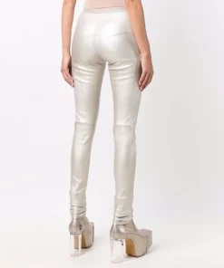 ( Nouvelle Collection ) Rick Owens Legging En Cuir Métallisé 98 WARM SILVER 12 ( Nouvelle Collection ) Rick Owens Legging En Cuir Métallisé 98 WARM SILVER -Rick Owens Soldes 16860374 33768839 600