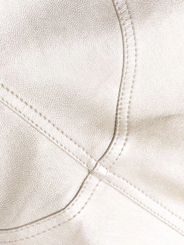 ( Nouvelle Collection ) Rick Owens Legging En Cuir Métallisé 98 WARM SILVER 8 ( Nouvelle Collection ) Rick Owens Legging En Cuir Métallisé 98 WARM SILVER – Image 6