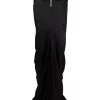 ( Nouvelle Collection ) Rick Owens Robe Longue à Col V Femme -Rick Owens Soldes 16860376 33783123 600