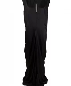 ( Nouvelle Collection ) Rick Owens Robe Longue à Col V Femme