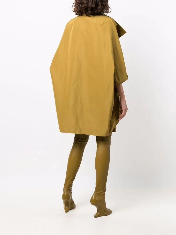 ( Nouvelle Collection ) Rick Owens Manteau Sail à Design Asymétrique Femme 6 ( Nouvelle Collection ) Rick Owens Manteau Sail à Design Asymétrique Femme – Image 4