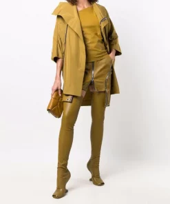 ( Nouvelle Collection ) Rick Owens Manteau Sail à Design Asymétrique Femme 8 ( Nouvelle Collection ) Rick Owens Manteau Sail à Design Asymétrique Femme -Rick Owens Soldes 16860382 33772854 600