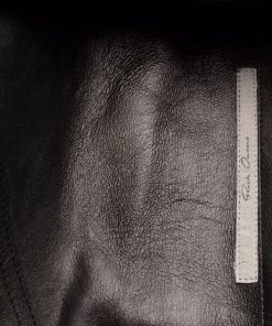 Rick Owens Manteau Tecuatl à Manches Crop 09 BLACK -Rick Owens Soldes 16860383 33783139 600