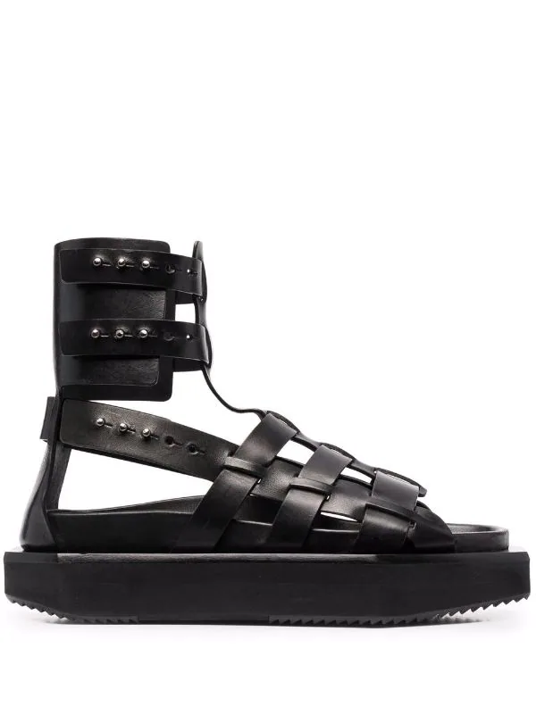 ( Nouvelle Collection ) Rick Owens 09 BLACK Sandales Turbo Cyclop à Plateforme Femme 3 ( Nouvelle Collection ) Rick Owens 09 BLACK Sandales Turbo Cyclop à Plateforme Femme